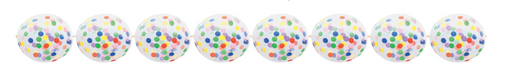 12" Confetti Latex Balloon Garland Kit | 15pc