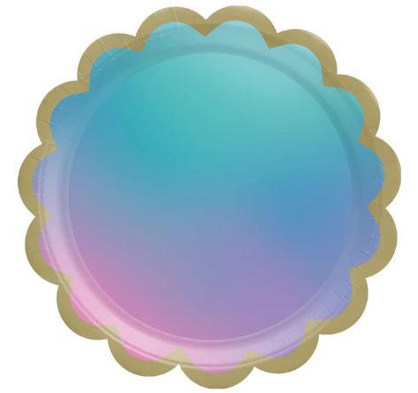 Digital Dream Paper Plates, 7" | 8ct