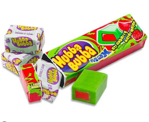 Hubba Bubba Max Strawberry Watermelon Gum Pack | 1ct