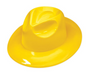 Plastic Fedora - Yellow | 1ct