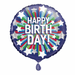 18" Shooting Star Happy Birthday Balloon | 1ct