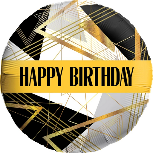 18" Fractal Fun Birthday Balloon | 1ct