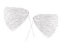 Packaged Poly Shakers - White | 2ct