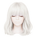 Long Bob Wig - White | 1ct
