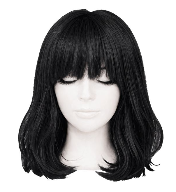 Long Bob Wig - Black | 1ct