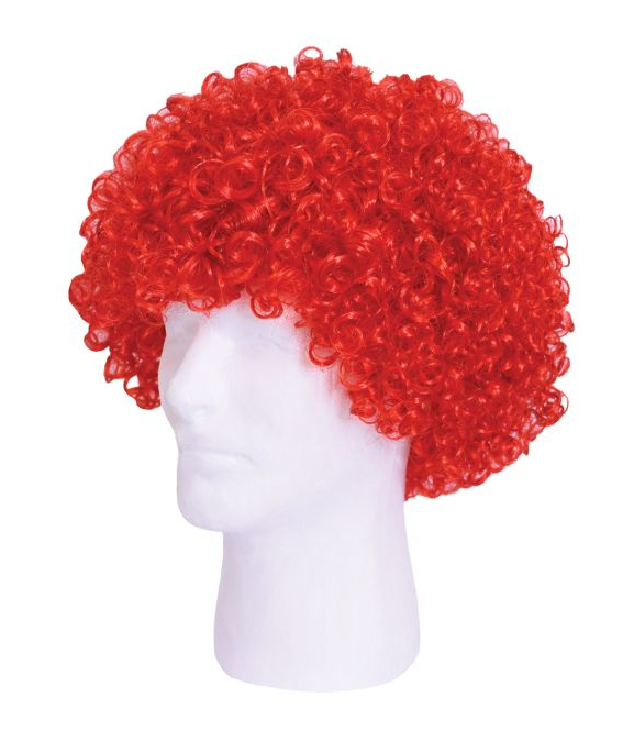 Curly Wig - Red | 1ct