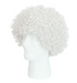 Curly Wig - White | 1ct
