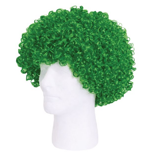 Curly Wig - Green | 1ct