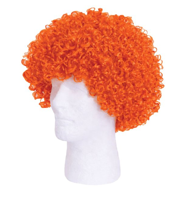 Curly Wig - Orange | 1ct
