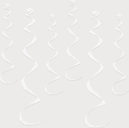 Twirly Whirlys - White | 6ct