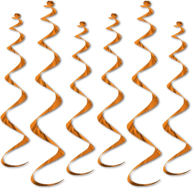 Twirly Whirlys - Orange | 6ct