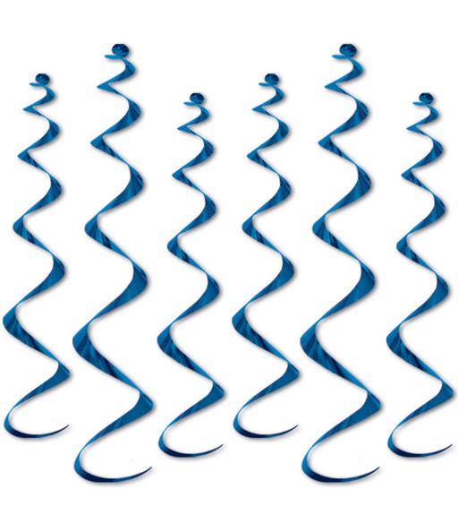 Twirly Whirlys - Blue | 6ct