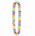 Rainbow Silk 'N Petals Floral Lei | 1ct
