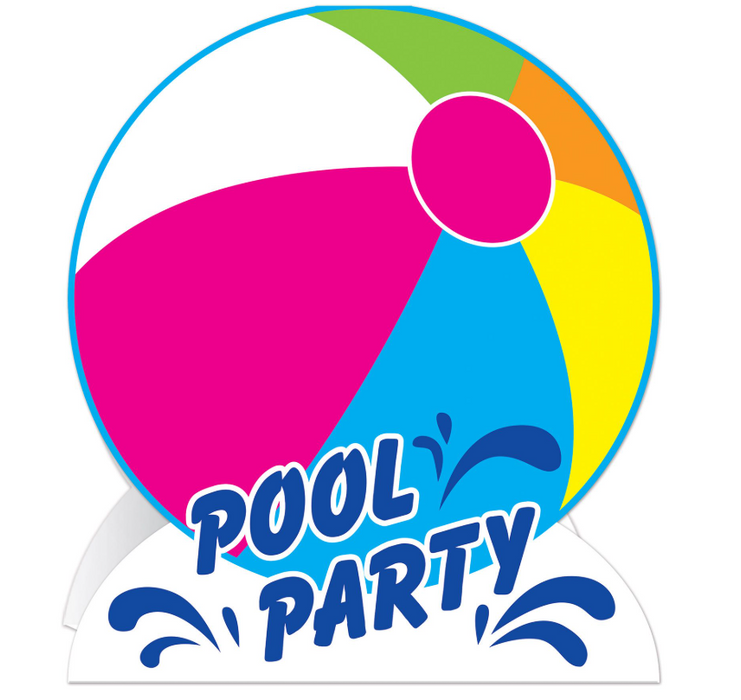 3-D Pool Party Centerpiece | 1ct