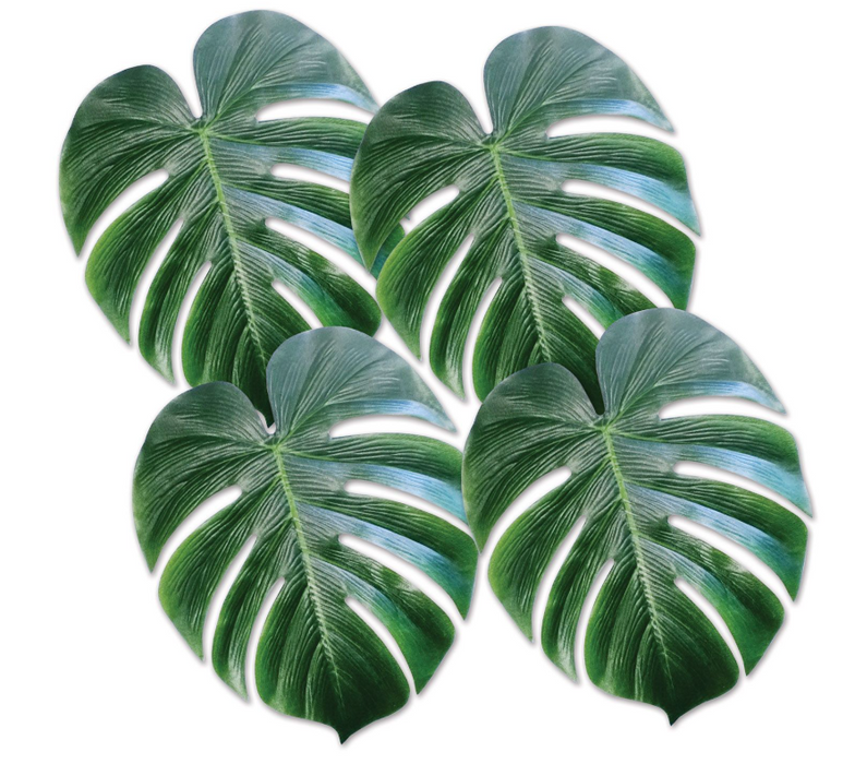 Fabric Tropical Palm Leaves | 4ct