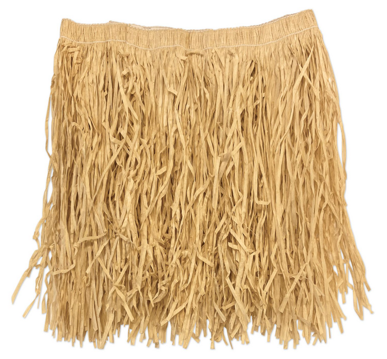Adult Mini Hula Skirt - Natural | 1ct