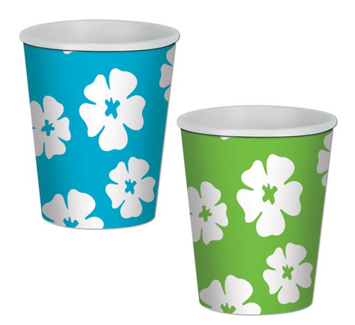 Hibiscus Beverage Cups 9oz | 8ct