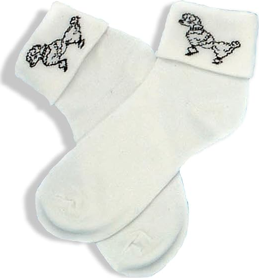 50's Accessory - Poodle Socks | 1ct