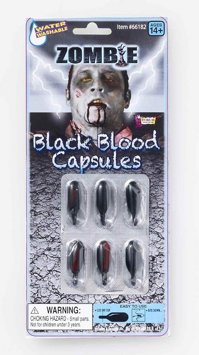 Zombie Black Blood Capsule | 1ct