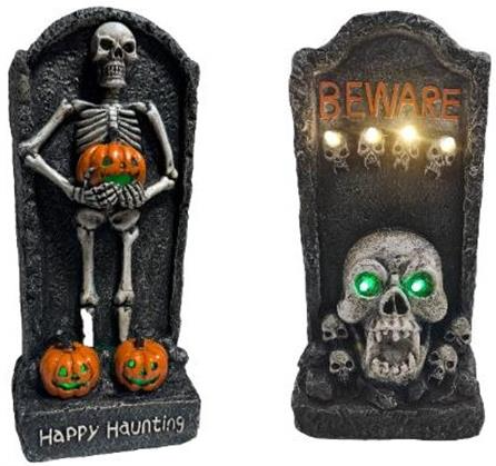 9.8" Resin Tombstone - Assorted | 1ct