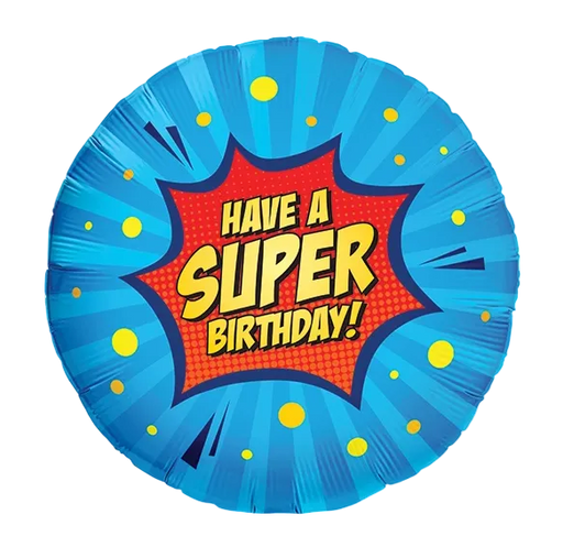 18" Super Burst Birthday | 1ct