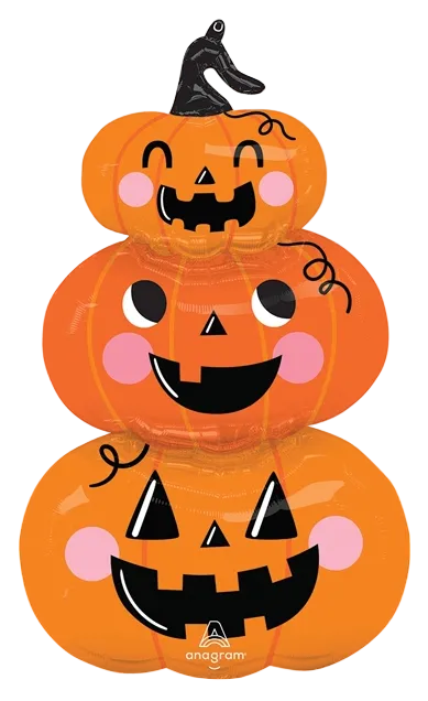 34" Halloween Stack-O-Lanterns SuperShape | 1ct