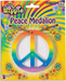Rainbow Peace Sign Medallion Necklace | 1ct