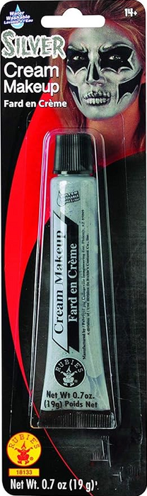Metallic Silver Tube Makeup | 1ct