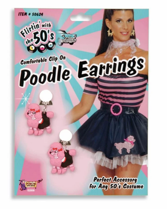 Poodle Earrings | 1ct