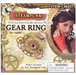 Gold Gear Steampunk Ring | 1ct