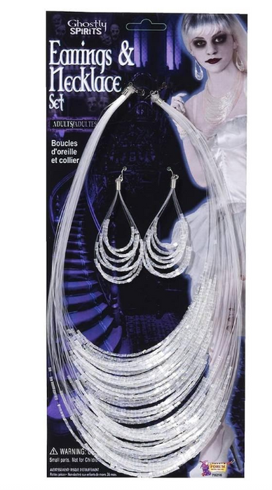 Ghost Earring / Necklace Set | 1ct