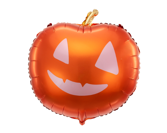 Foil Pumpkin Jack o' Lantern Mylar Balloon 18" | 1ct