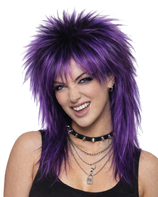 Purple Punker Wig | 1ct