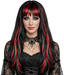 Gothic Red/Black Long Wig | 1ct