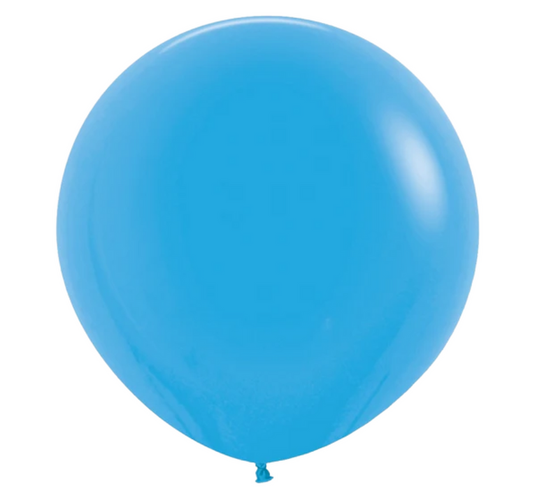 Latex Balloon - Blue, 36"