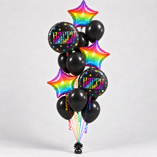 Rainbow Scratch Art Bouquet | 13pc