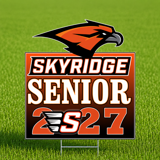 Skyridge High School 2027 SR Yard Sign 18"x24X | 1ct