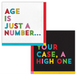 Snarky Celebrations 'Age Is Just a Number' Lunch Napkins | 16ct