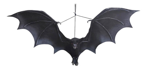 Halloween Black Hanging Bat 19.7" | 1 ct