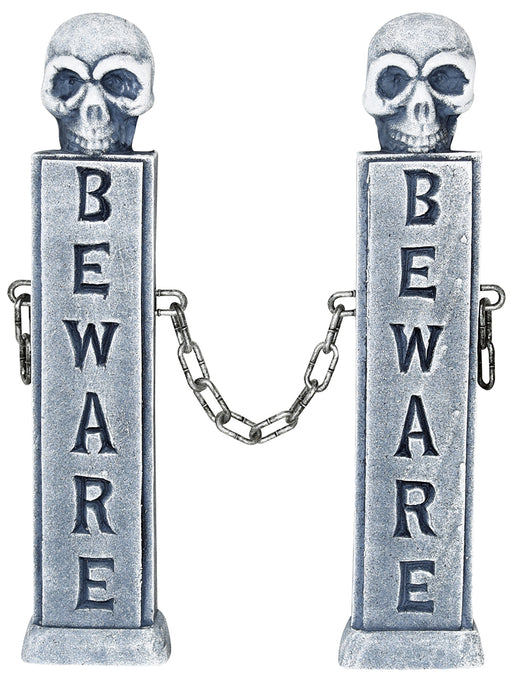 Halloween  Cemetery Tombstone Marker Set 22" | 2pk