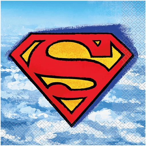 Superman Lunch Napkins | 16ct
