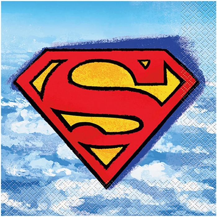 Superman Lunch Napkins | 16ct