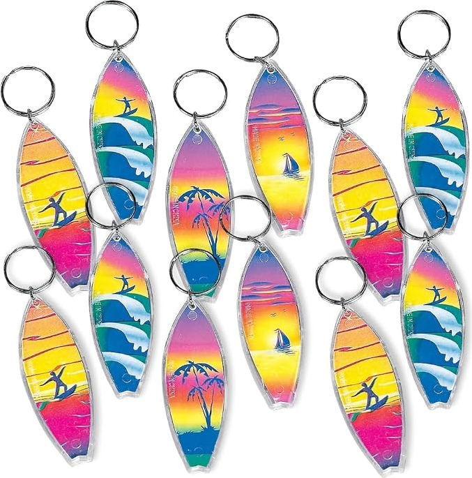 Surfboard Keychains | 12ct
