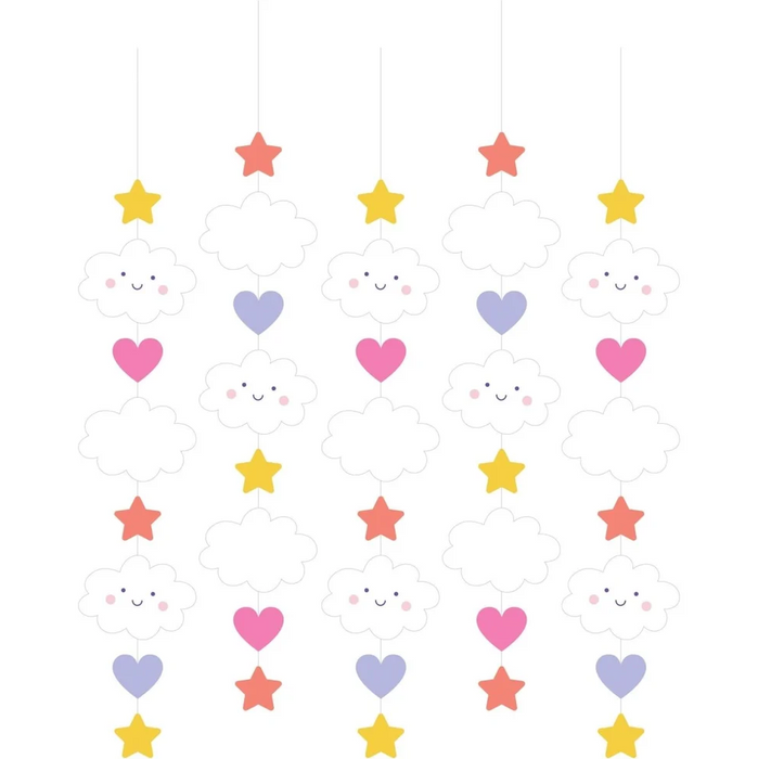 Sweet Dreams Hanging Cutouts | 5ct