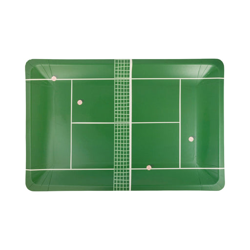 Tennis Court Paper Plate | 8ct