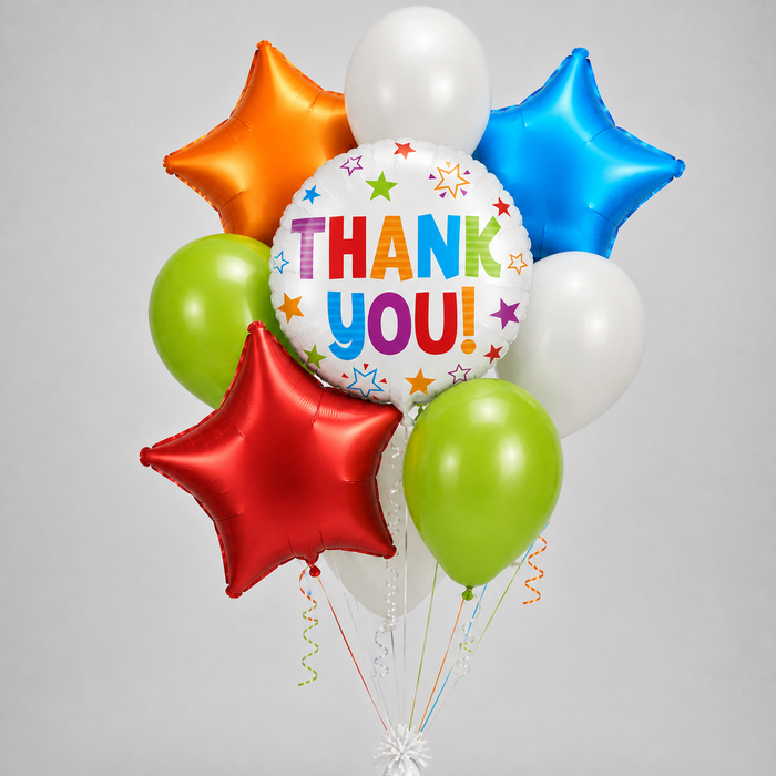 Vibrant Thank You - Simple Bouquet | 10pc