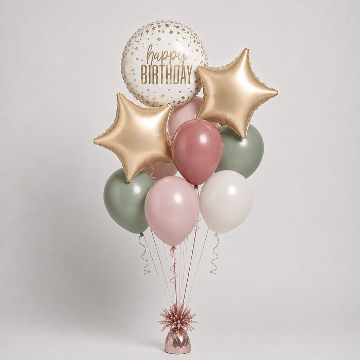 The Dusty Rose - Simple Bouquet | 11pc