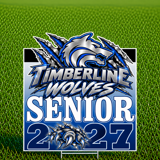 Timberline High School 2027 SR Yard Sign 22"x28" | 1ct