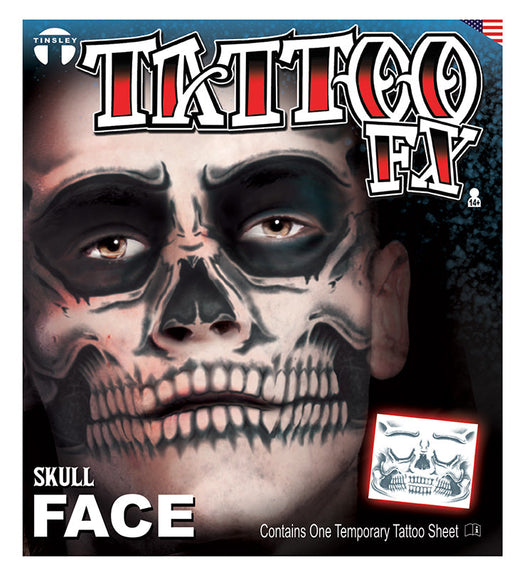 Face Tattoo Kit Skull | 1ct