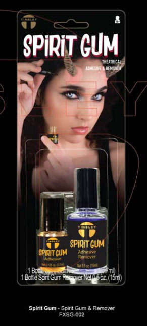 Product photo of Spirit Gum and Remover — a Tinsley Transfers special effects makeup product on a plain background.